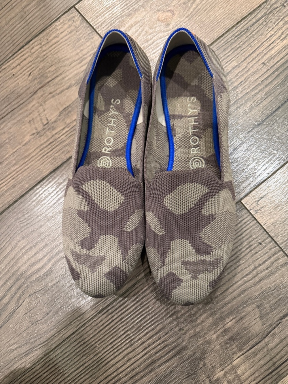 Rothy's Camo Knit Taupe camo